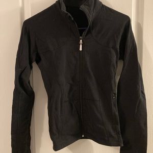 Black lululemon zip up